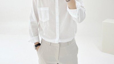 시원한 여름, 시어서커 남방과 함께! ✨